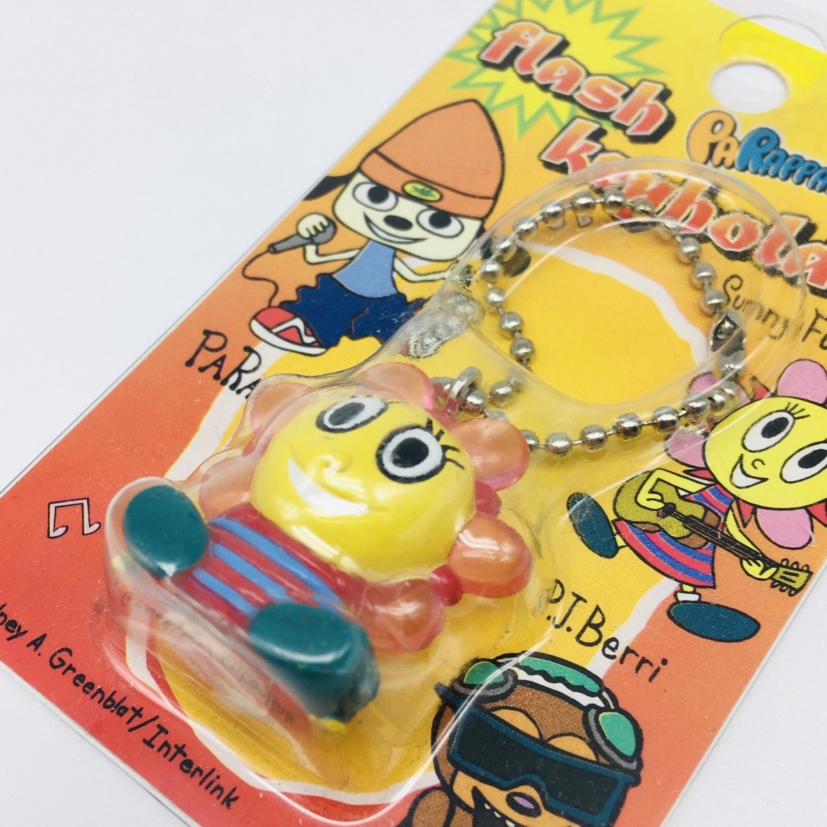 パラッパ・ザ・ラッパー Sunny Funny キーホルダー PARAPPA THE RAPPER Sunny Funny Figure Keychain Japan