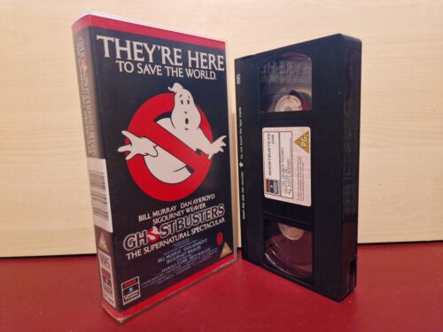 Ghostbusters - Bill Murray - Dan Aykroyd - PAL VHS Video Tape (T400) - Foto 1 di 4