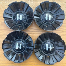 Helo custom wheel center cap set (4 pieces)  part number HE845L156