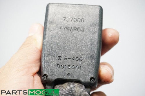 02-10 Lexus SC430 Z40 Front Left Driver Side Seat Belt Buckle Receiver Oem - Picture 4 of 5