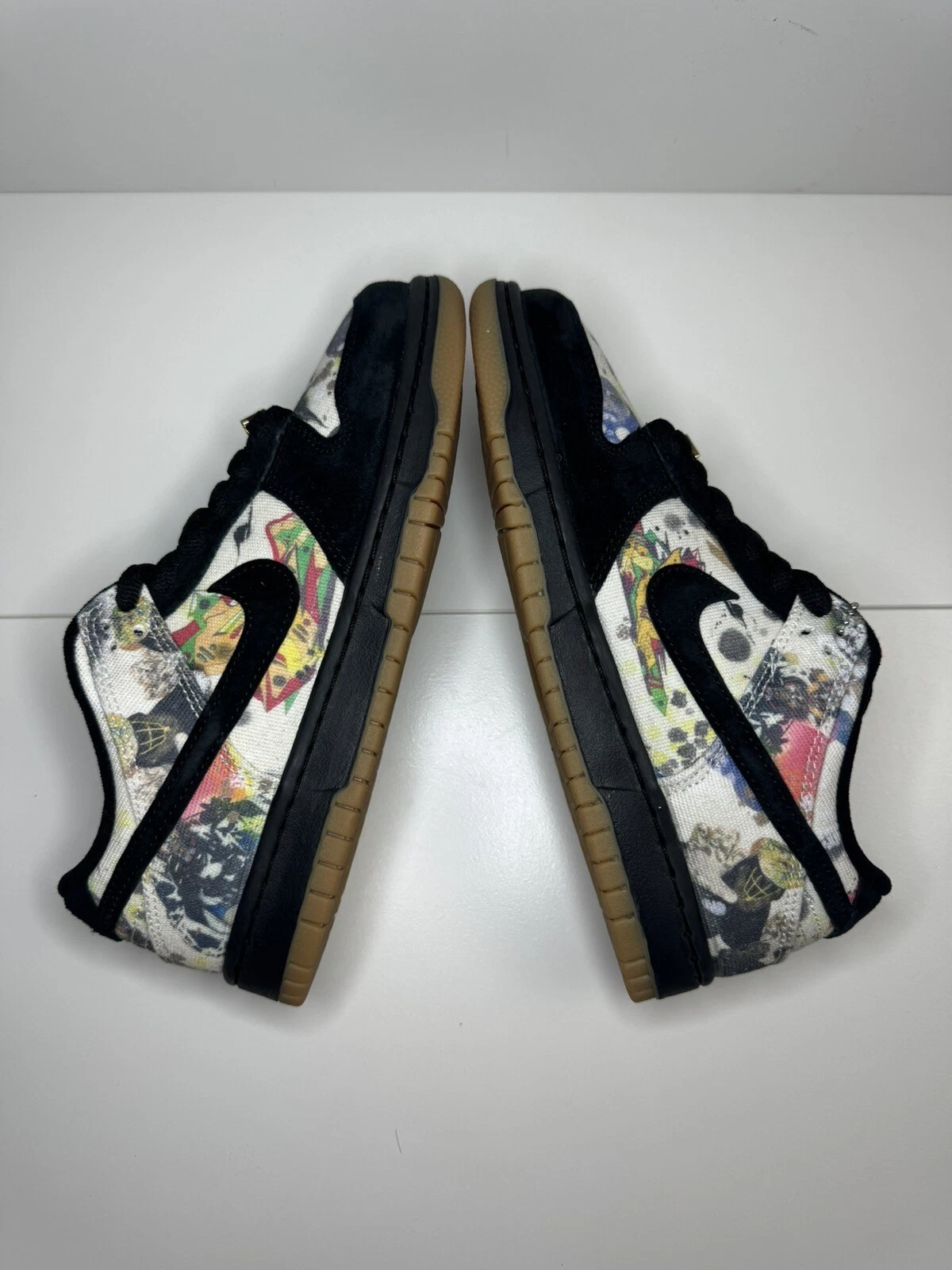 Taille 9,5 Hommes   Nike SB Dunk Low x Supreme Rammellzee