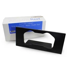 (SCRATCH & DENT) Controller Cabinet Neptune DOS Faceplate  - Black Double Slat -