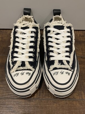 Vessel x Yohji Yamamoto Black G.O.P. Low Chunk Sole Sneakers Sz EU