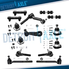 4WD Front Sway Bar Tie Rods Ball Joint Suspension Kit for Chevy Blazer S10 Jimmy