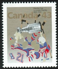 Canada sc#1460 Hockey: 100th Anniversary of the Stanley Cup, Mint-NH