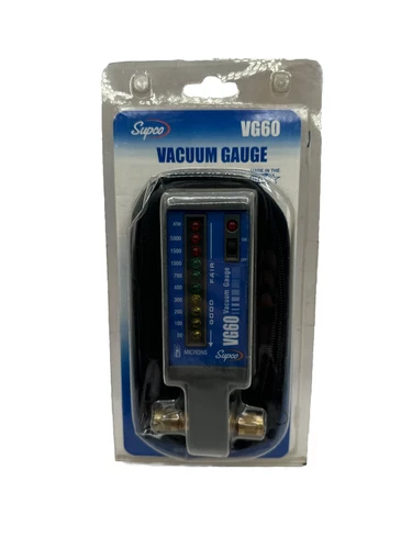 Supco VG60 Portable Hand Held Electronic Vacuum Gauge