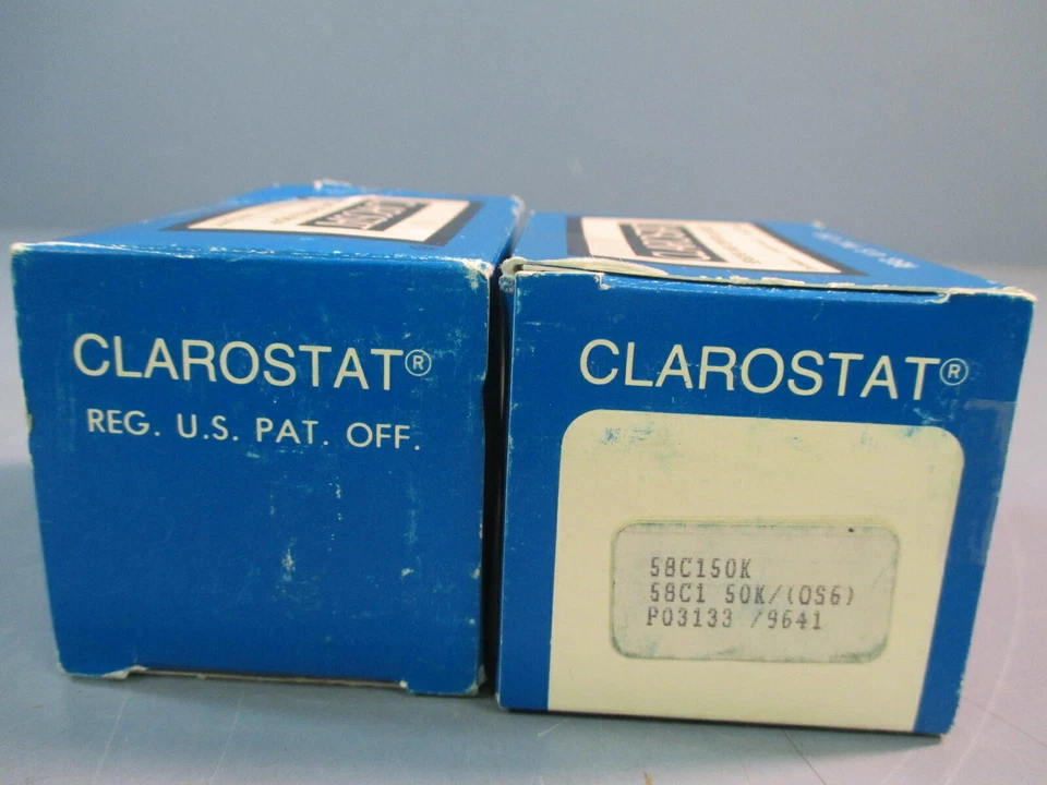 CLAROSTAT POTENTIOMETER 58C150K Lot of two 753-0496 - Image 3 of 4