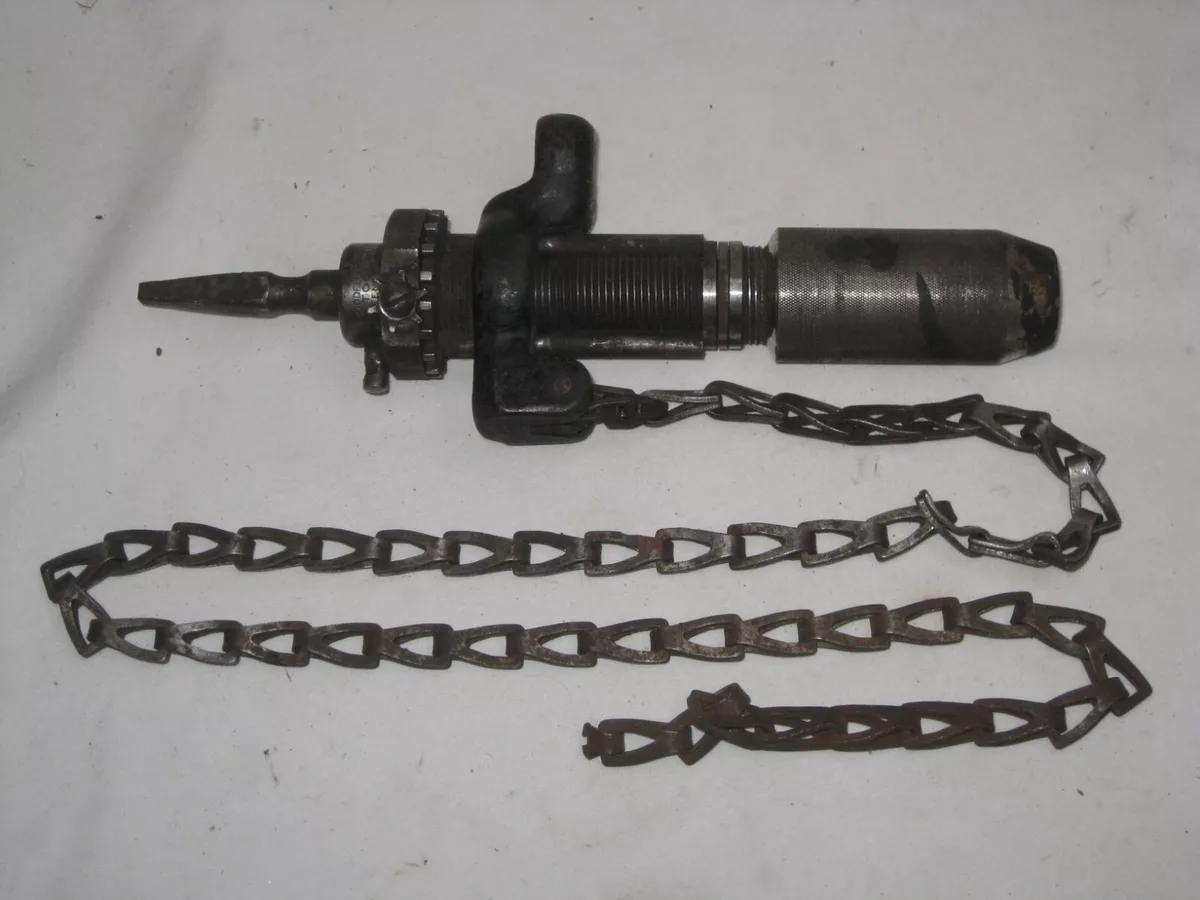 vintage Goodell Pratt Chain Drill Assembly Bit Brace Chuck eBay