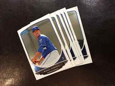 2013 Bowman Chrome BCP131 Miguel Almonte 8 count lot Kansas City Royals