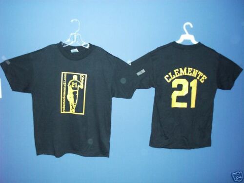 Roberto Clemente Official Website T-shirt - SMALL - Afbeelding 1 van 1