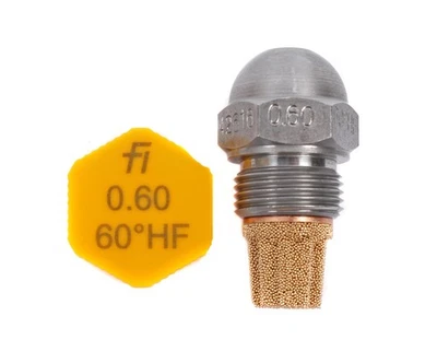 Fluidics Ölbrennerdüse Hohlkegel 0,60/60°HF