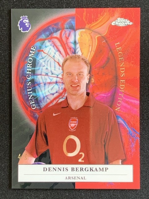 Tradingcard für Dennis Bergkamp