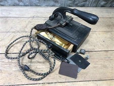 Franklin Signet Embosser Imprinter Hot Foil Stamping Machine, Vintage Jeweler,