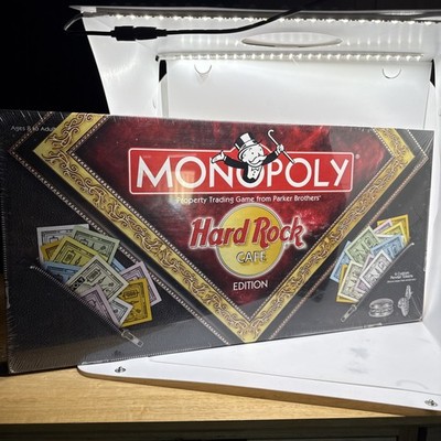 Hard Rock Cafe Edition Monopoly Board Game Vintage 2002 New Sealed