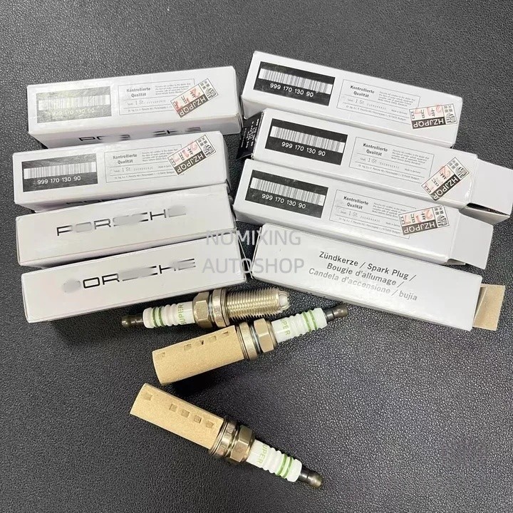 8X Spark Plugs OEM 99917013090 For Porsche Cayenne Panamera 4.8 2011-2018 NEW