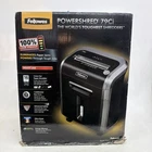 Déchiqueteuse à coupe croisée Fellowes CR32279 Powershred 79Ci - Noir/Argent foncé Nouveau