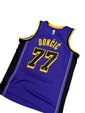 Luka Doncic Autographed Lakers Jersey #77 Basketball Signed COA