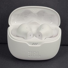 JBL Tune Beam True Wireless Bluetooth Noise-cancelling Earbuds - White