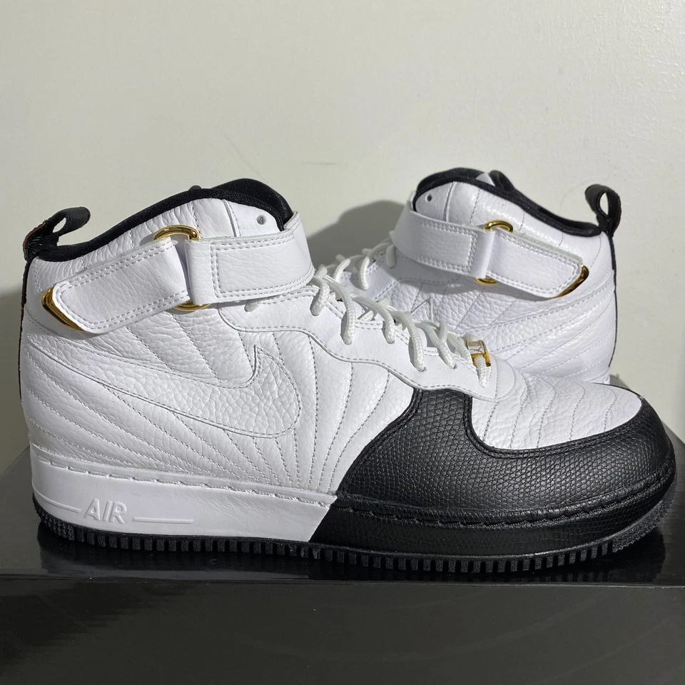 Talla 12.5 - Nike Air Jordan Fusion 12 Taxi Blanco Negro Hombres 317742-101 ¡Envío rápido! Foto 2 de 4