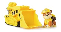 Spin Master Klassischer Bagger Mit Figur PAW-PATROL-RUBBLE