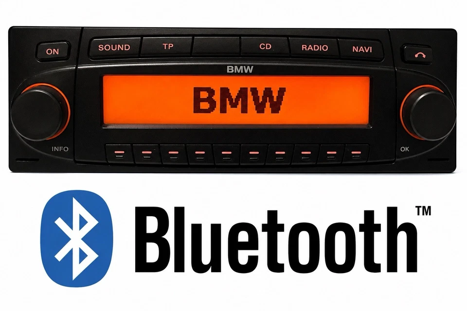 BMW RADIO BECKER BE7969 Autoradio Bluetooth CD E30 E31 E32 E34 E36 E46 Z1 Z3 Z8 - Bild 3 von 4