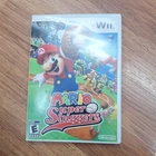 Mario Super Sluggers (Nintendo Wii, 2008) Complete with Manual