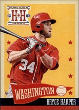 Bryce Harper 2013 Panini Hometown Heroes Baseball Card #213-Washington Nationals
