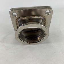 2.5 V-band Flange To T4 -4 Bolt Turbo Charger Flange Conversion Adapter