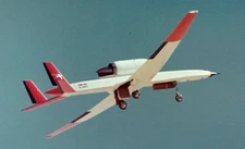 Ryan YQM98 YQM-98 R-Tern USAF UAV Vehicle Desk Wood Airplane Model Large 1/72