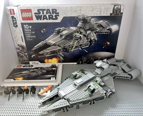 Lego 75315 Star Wars Imperial Light Cruiser Complete Set Minifigures Box