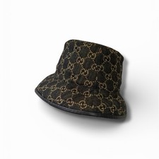 Cappello da pescatore Gucci in denim taglia M