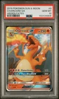 2019 POKEMON SUN & MOON CHARIZARD GX HIDDEN FATES #9 PSA 10