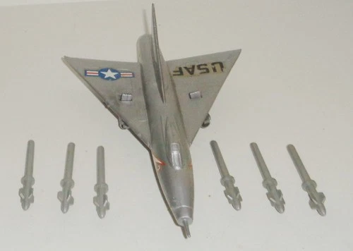 MARX SPRING FIRING DELTA WING JET / WORKS