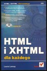 HTML I XHTML DLA KAŻDEGO Laura Lemay (Paperback 2004 + CD) #Z25