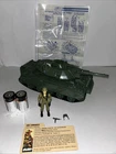 Vintage GI Joe Mobat Tank Vehicle 1982 , Steeler Fig Complete & Works
