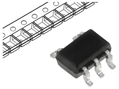 5X SI1308EDL-T1-GE3 Transistor: N-MOSFET unipolar 30V 1,4A Idm: 6A 0,3W ESD VISH