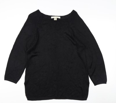 THE LIMITED Schwarz Langarm Pullover M