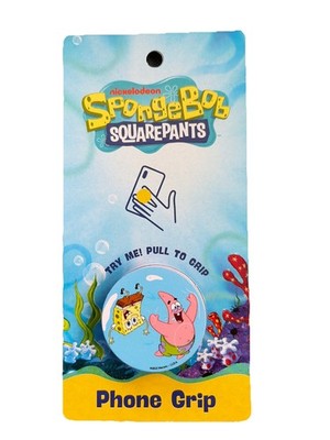 Nickelodeon SpongeBob SquarePants Cell Phone Grip SpongeBob And Patrick NEW