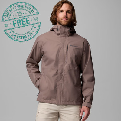 SALE! Columbia Men's Hikebound II Jacket, Color Iron, Standard New, Free Ship US