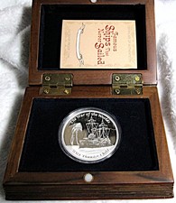 2016 Tuvalu Famous Ships That Never Sailed HMS THUNDER CHILD 1 Oz SILVER Proof