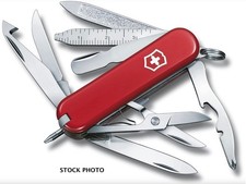 New Victorinox SWISS ARMY MINICHAMP MULTI TOOL 58mm KNIFE ORIGINAL BOX