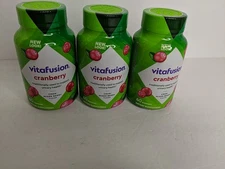 Vitafusion Cranberry Gummies 60 Count Supports Urinary Health (3 Pack)