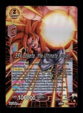 SS4 Gogeta the Ultimate Fusion BT18-003 carta