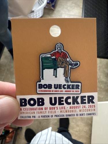 Milwaukee Brewers Bob Uecker Mr Baseball Team Store exklusive Pin
