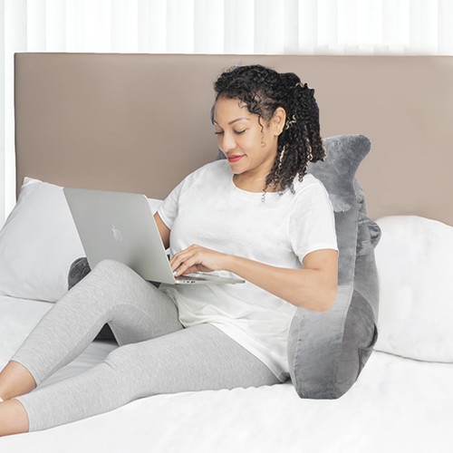 Reading Pillow for Sitting in Bed Couch Adult, Back Pillow with arm Support a... - Picture 6 of 6