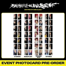 [PreSale] Enhypen 6th Mini Album Desire : Unleash Special Gift Event Photocard