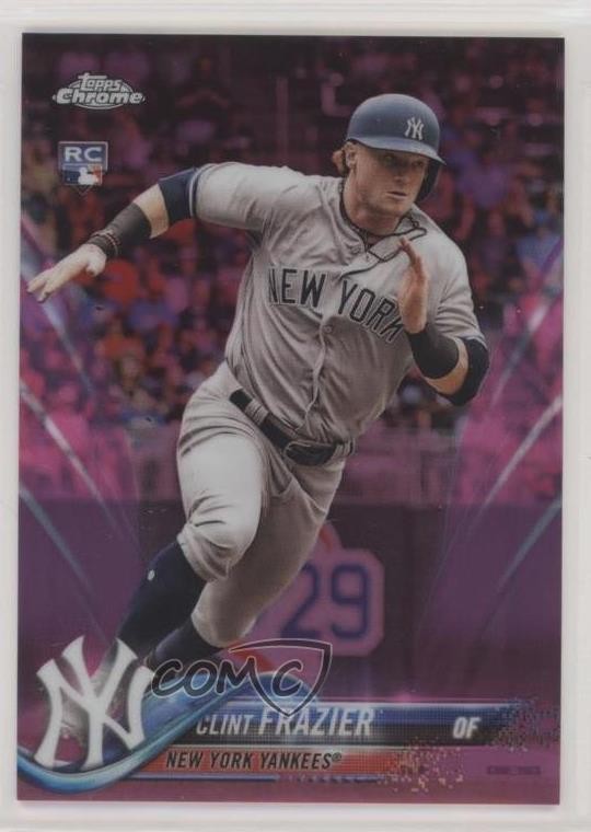 2018 Topps Chrome Update Target Exclusive Pink Refractor Clint Frazier 0nr3