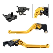 Long Clutch Brake Lever fit for CFMOTO 400NK 650NK 650MT 650GT 2020-21 Gold