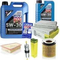 Inspektionskit Filter Liqui Moly ÖL 6L 5W-30 FüR Bmw 5Er F10 528I F11