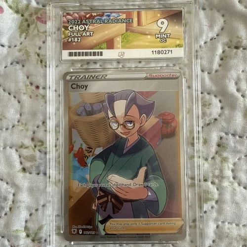 Choy 182/189 ACE graded card